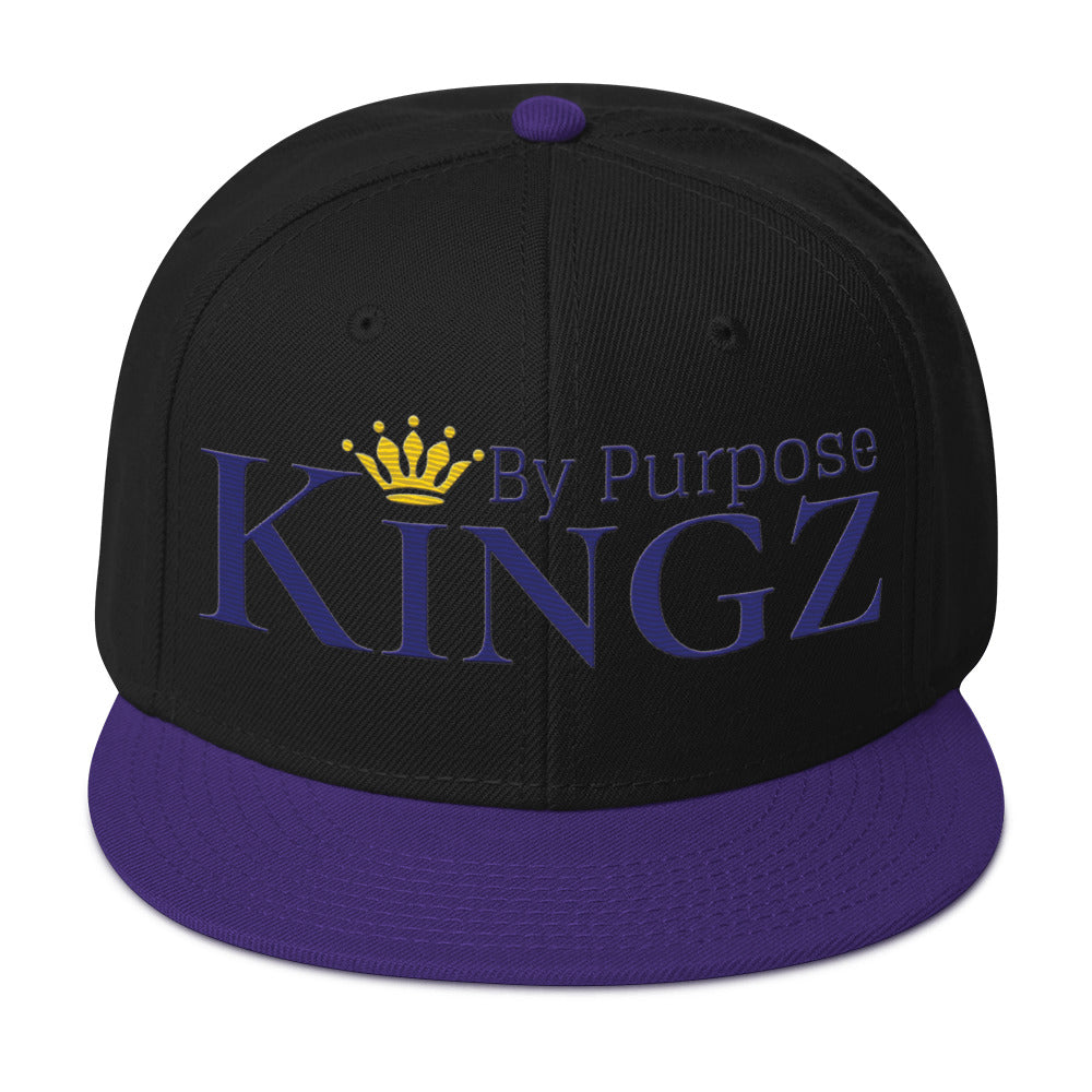 Kingz By Purpose Royal Combo (Purple/Purple/Gold) Snapback