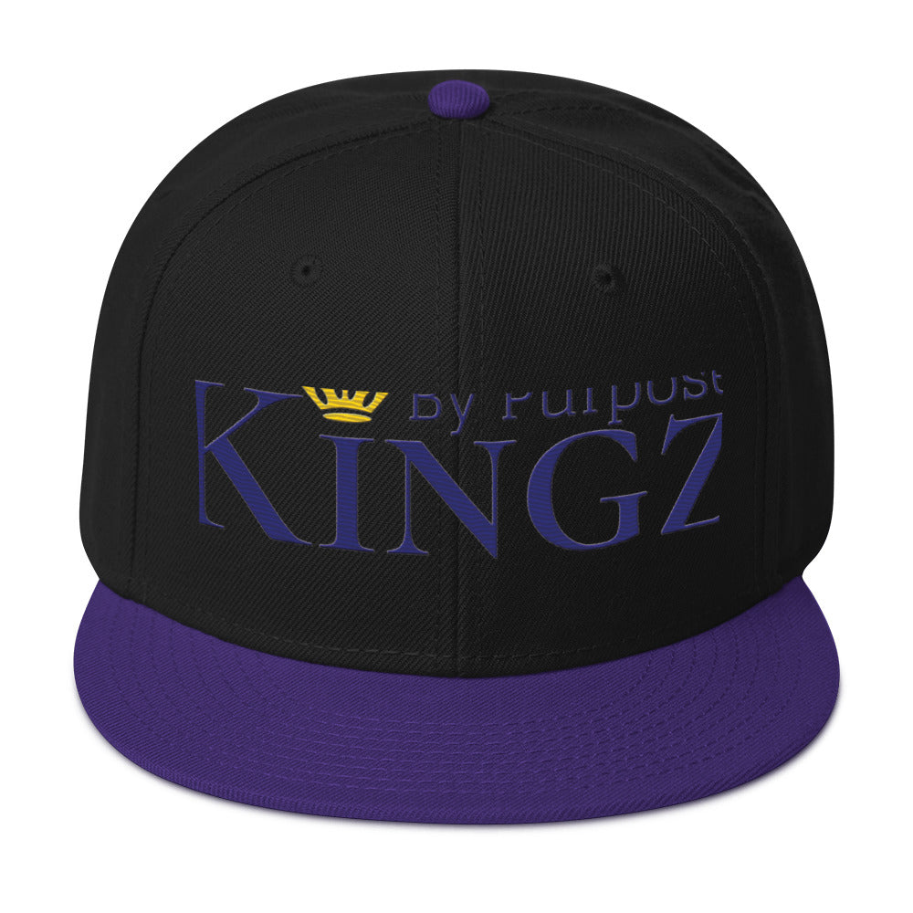 Kingz By Purpose Royal Combo (Purple/Purple/Gold) Snapback