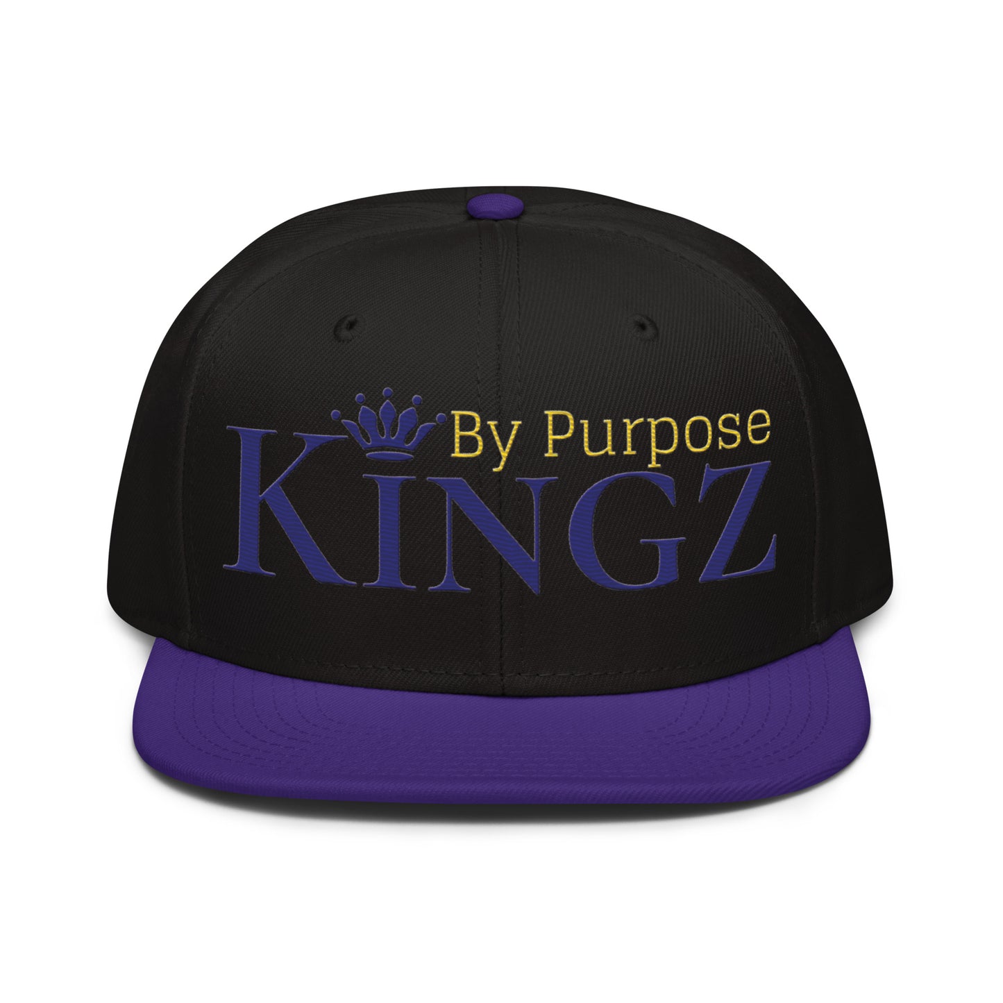 Kingz By Purpose Royal Combo (Purple/Gold/Purple) Snapback