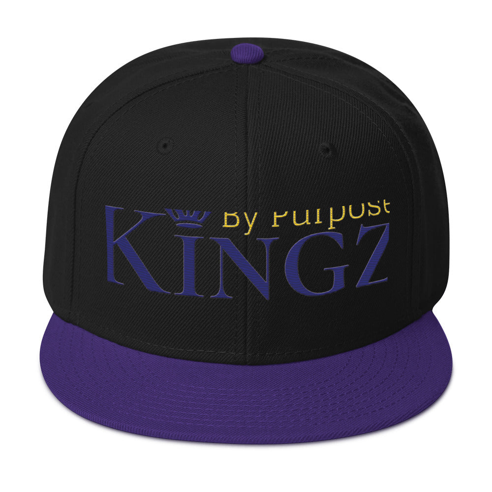 Kingz By Purpose Royal Combo (Purple/Gold/Purple) Snapback