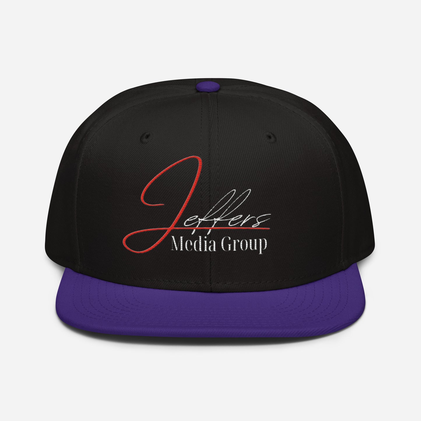Jeffers Media Group Red J/White (Snapback)