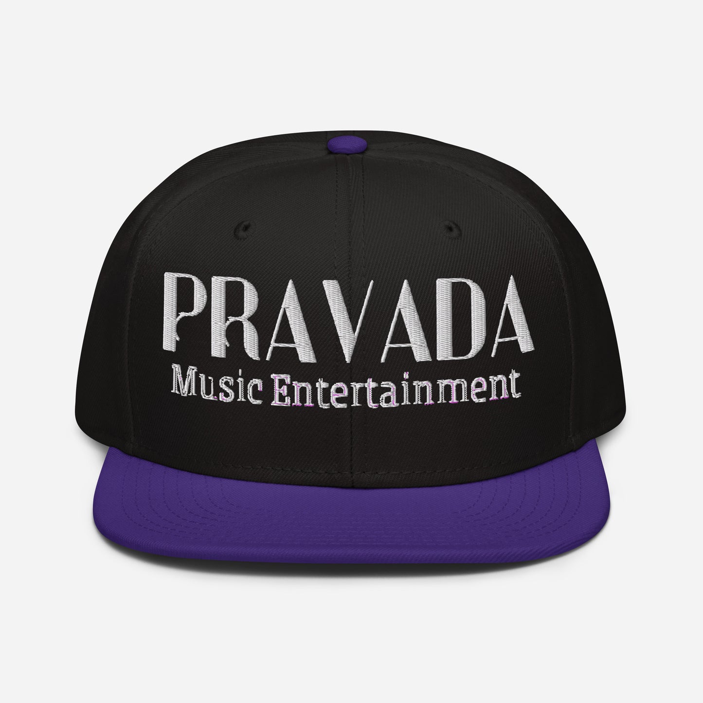 Pravada Music Entertainment White (Snapback)