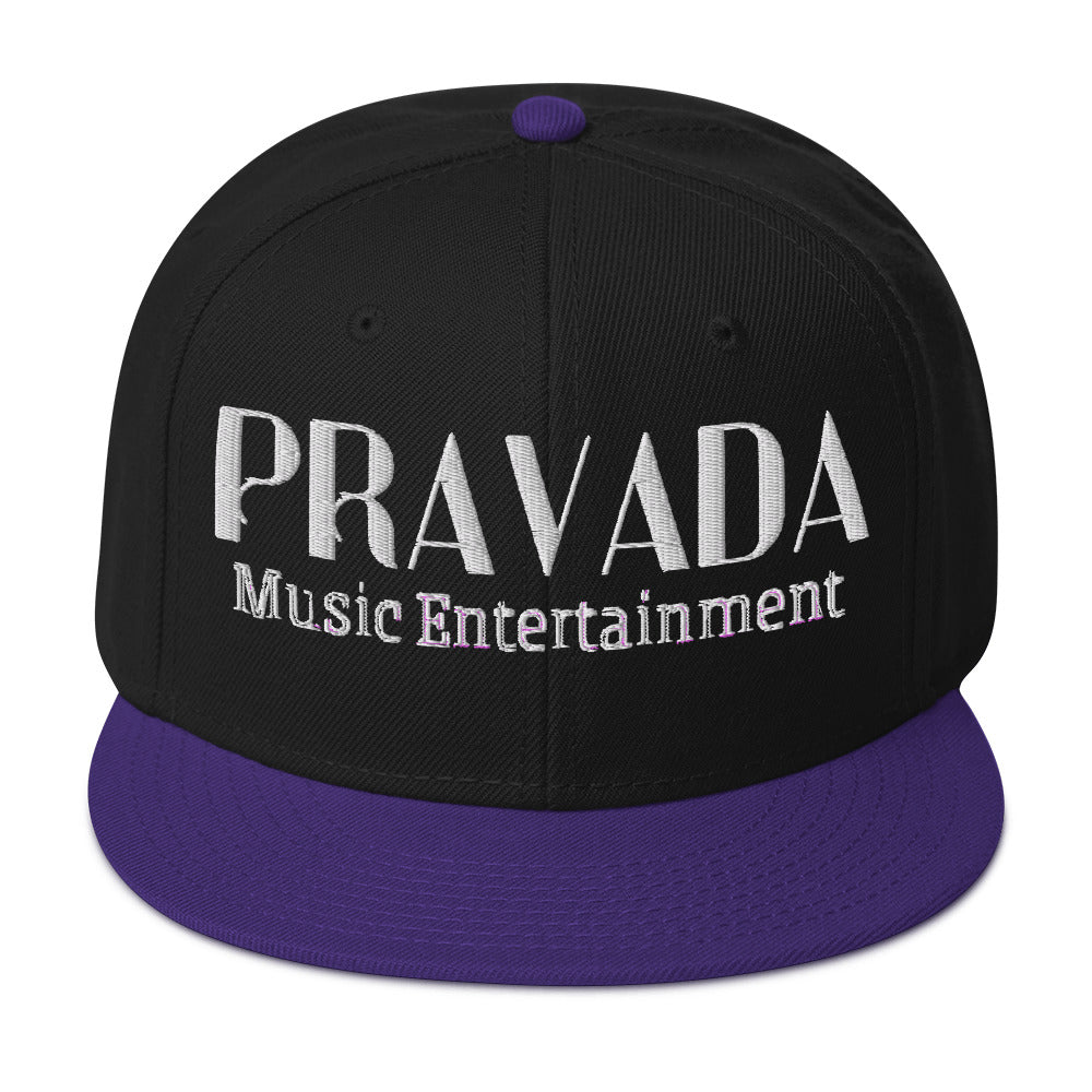 Pravada Music Entertainment White (Snapback)