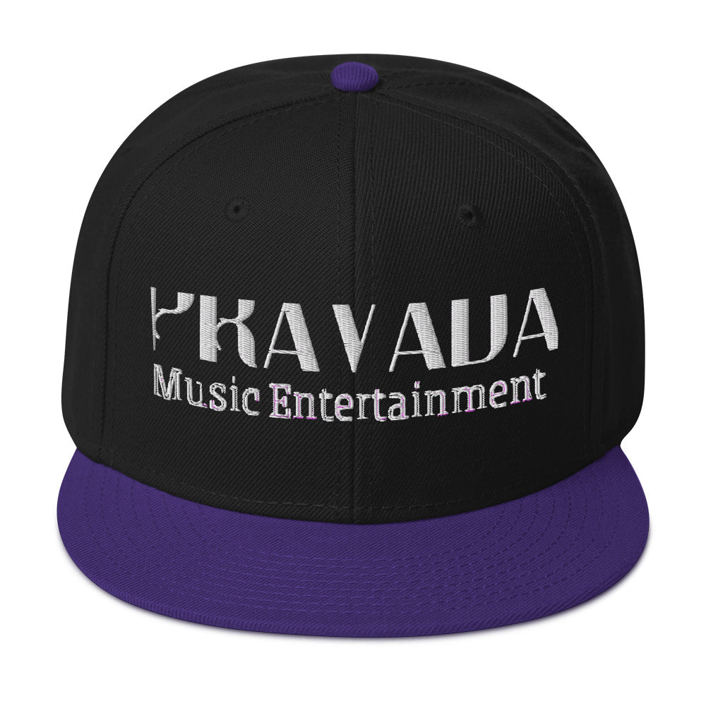 Pravada Music Entertainment White (Snapback)