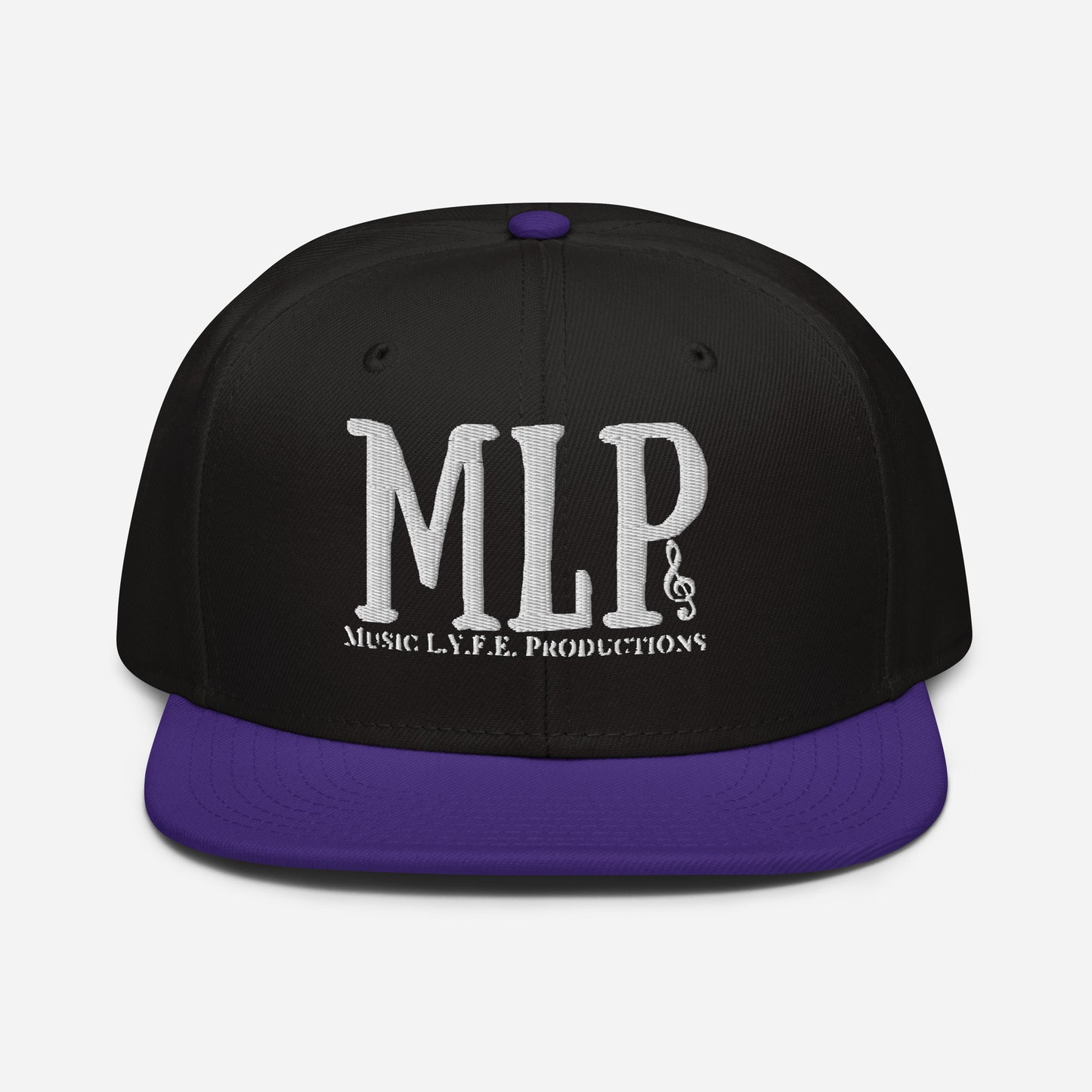 Music L.Y.F.E. Productions White (Snapback)