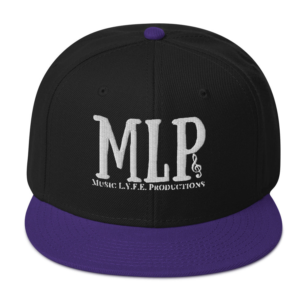 Music L.Y.F.E. Productions White (Snapback)