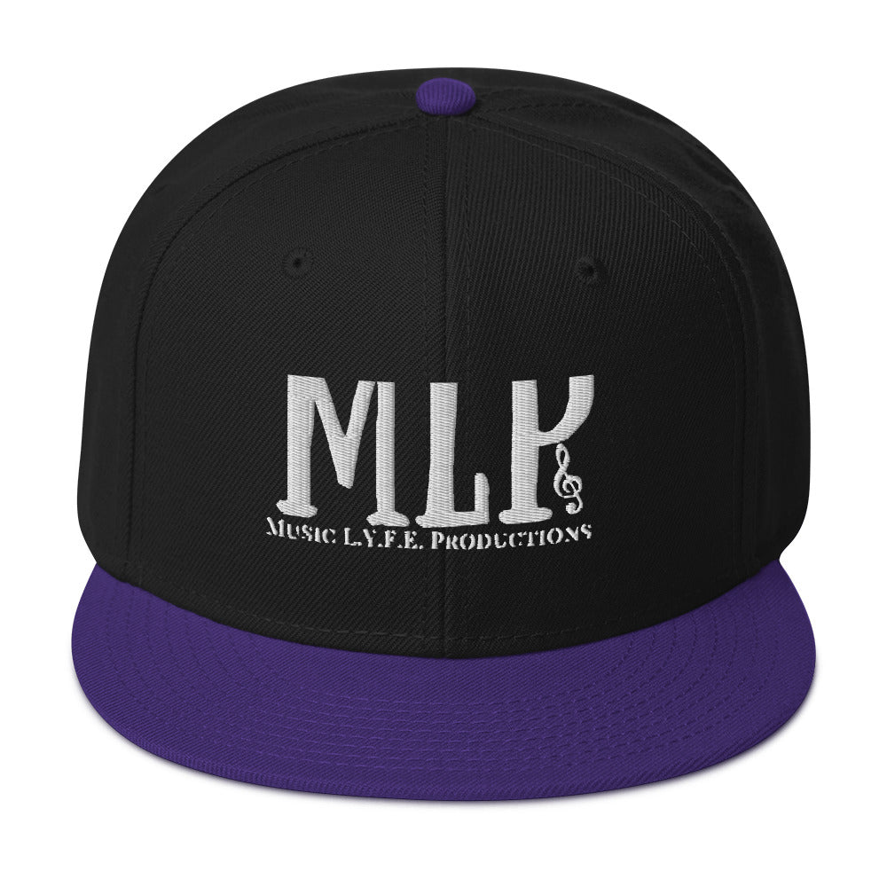 Music L.Y.F.E. Productions White (Snapback)