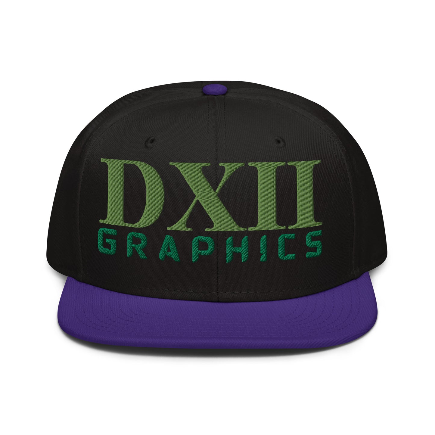 DXII/512 Graphics Kiwi Green/Kelly Green (Snapback)