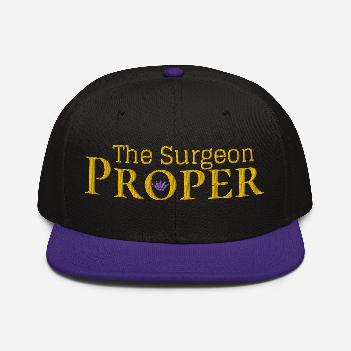 Proper The Surgeon Royal Combo (Gold/Gold/Purple) I Snapback Hat