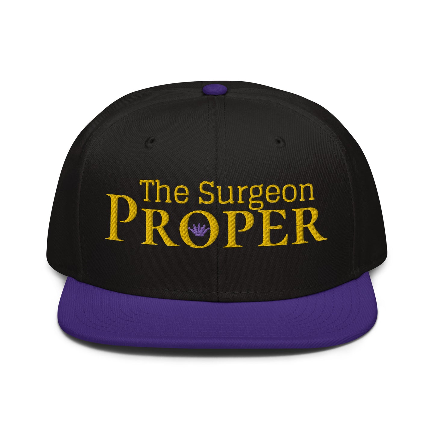 Proper The Surgeon Royal Combo (Gold/Gold/Purple) I Snapback Hat