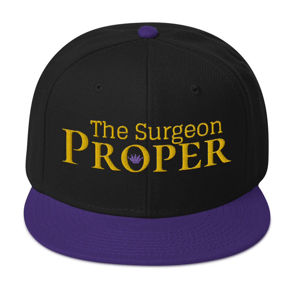 Proper The Surgeon Royal Combo (Gold/Gold/Purple) I Snapback Hat