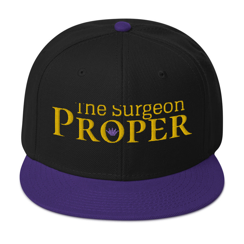 Proper The Surgeon Royal Combo (Gold/Gold/Purple) I Snapback Hat