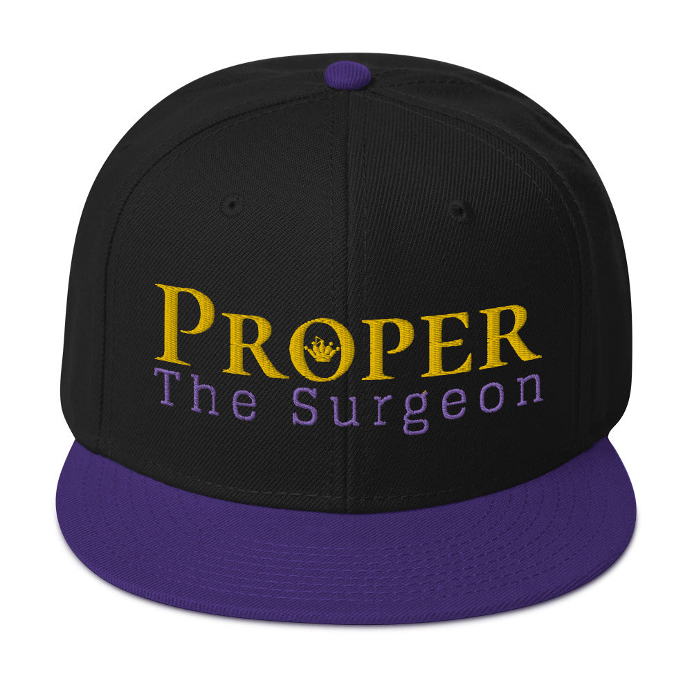 Proper The Surgeon Royal Combo (Gold/Purple/Gold) II Snapback Hat