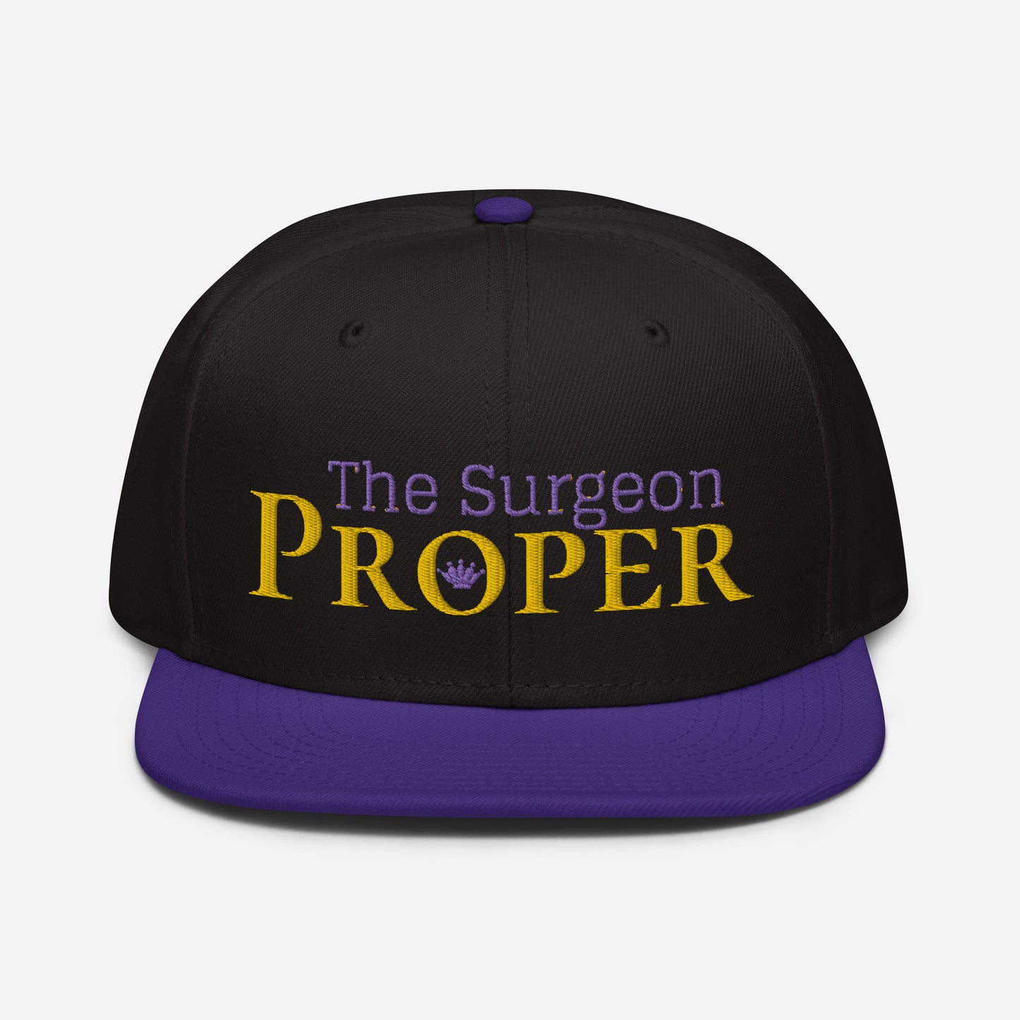 Proper The Surgeon Royal Combo (Gold/Purple/Purple) I Snapback Hat