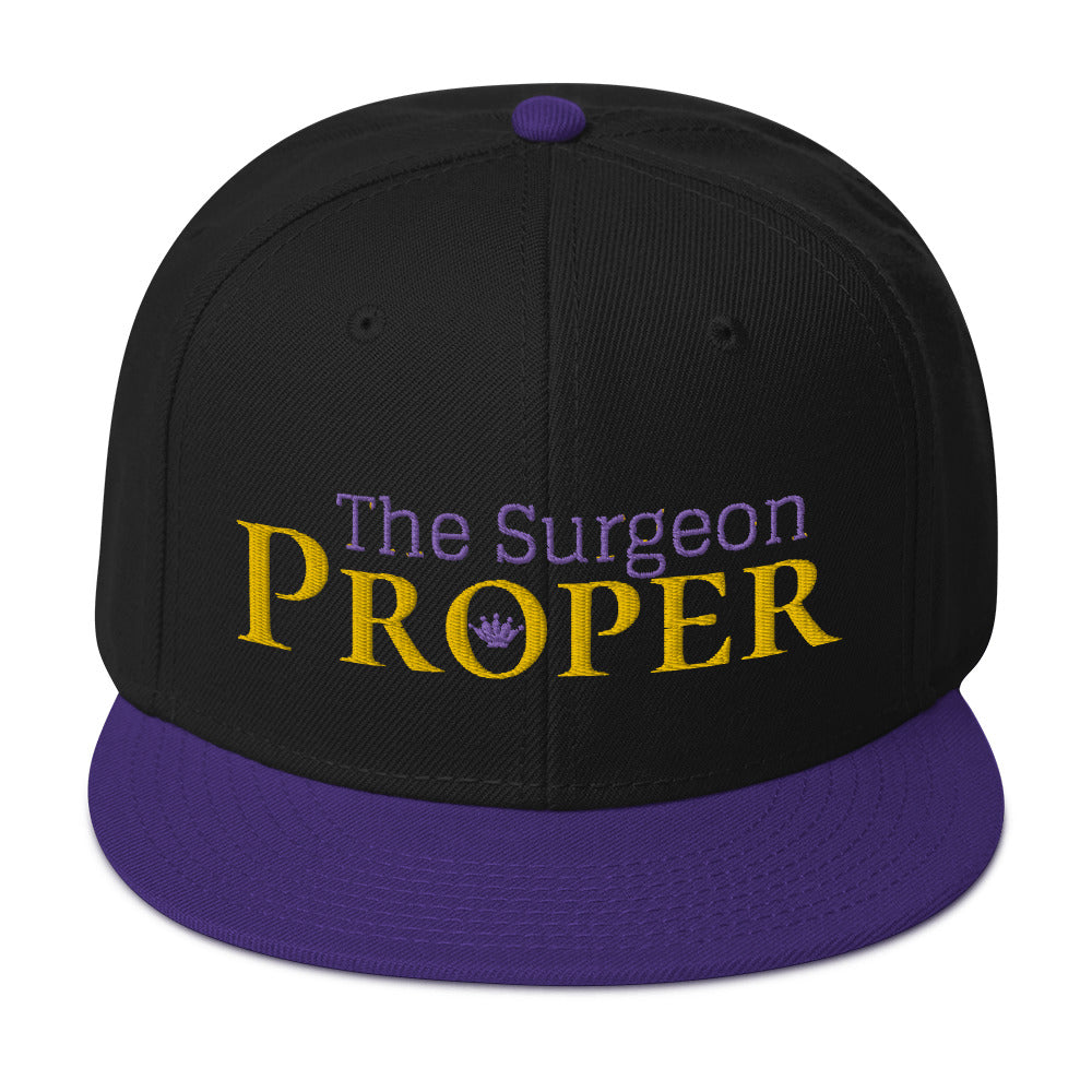 Proper The Surgeon Royal Combo (Gold/Purple/Purple) I Snapback Hat