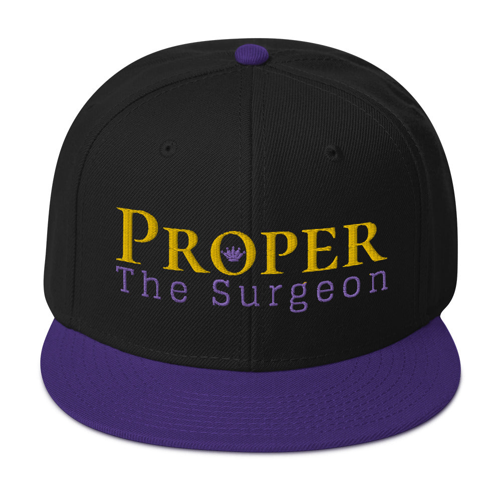 Proper The Surgeon Royal Combo (Gold/Lila/Lila) II Snapback-Kappe