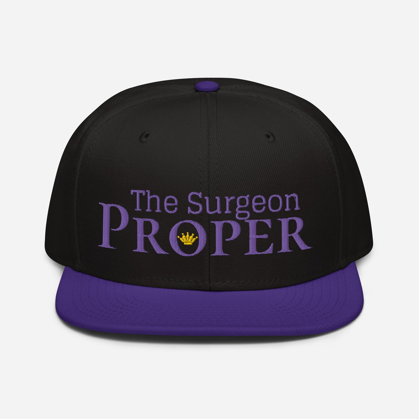 Proper The Surgeon Royal Combo (Purple/Purple/Gold) I Snapback Hat