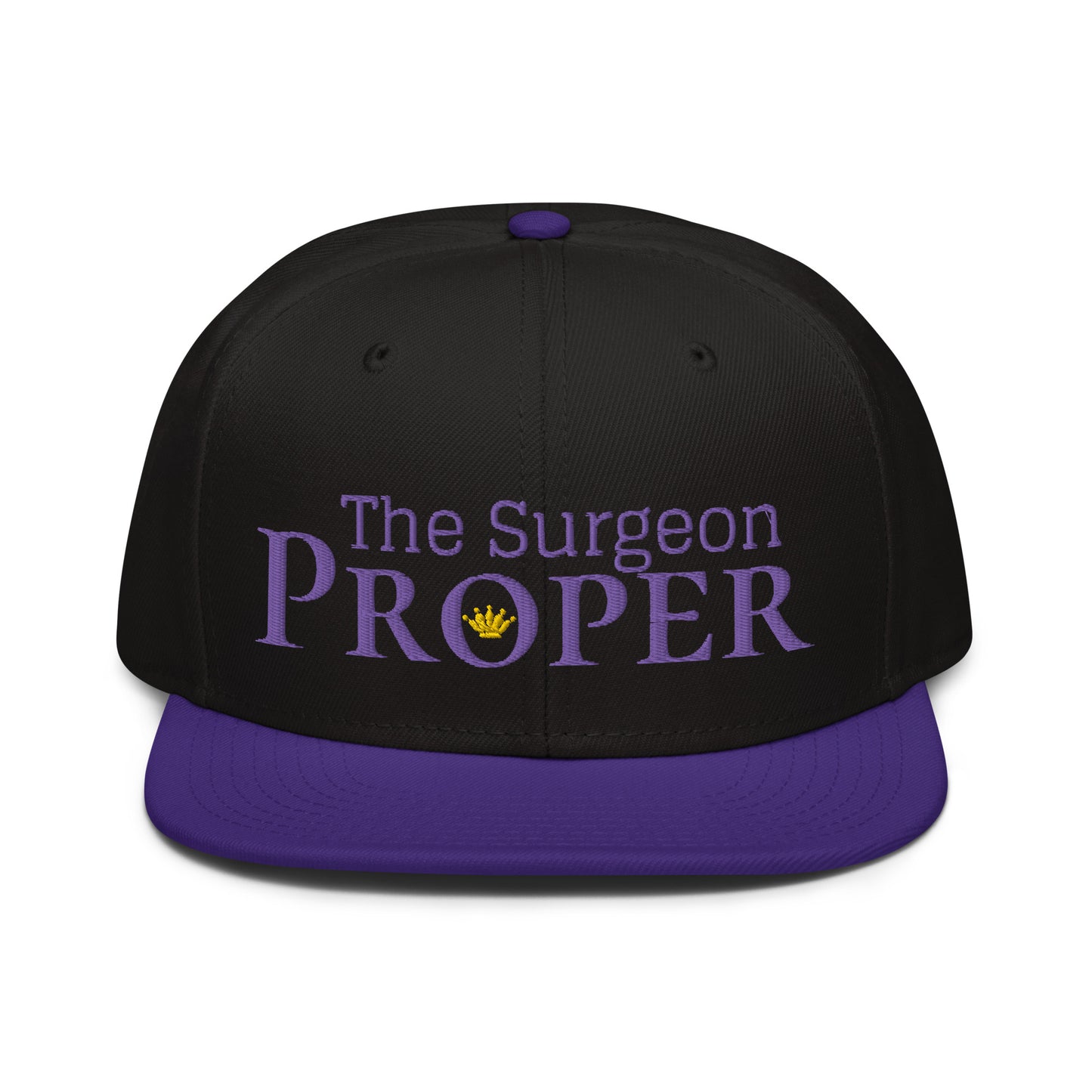 Proper The Surgeon Royal Combo (Purple/Purple/Gold) I Snapback Hat