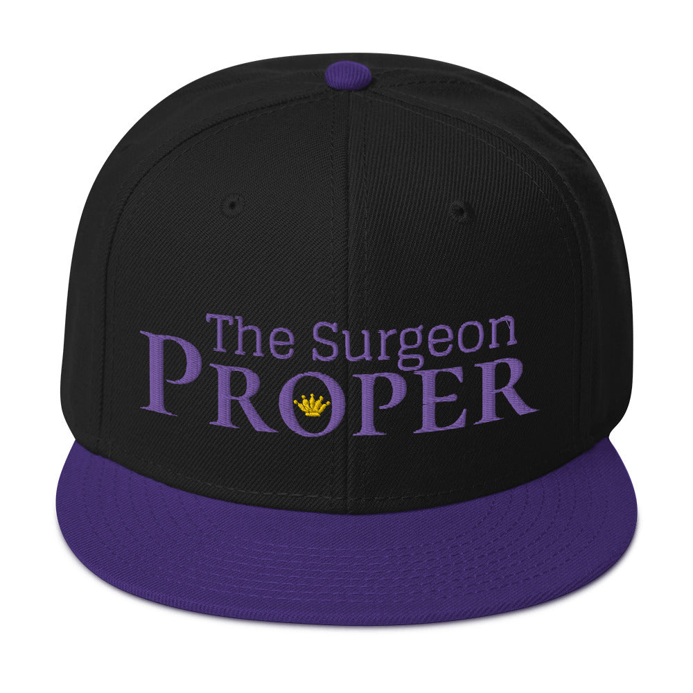 Proper The Surgeon Royal Combo (Purple/Purple/Gold) I Snapback Hat