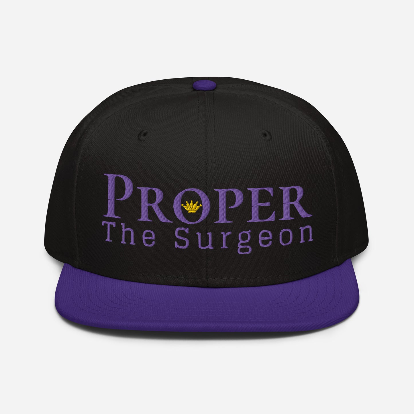 Proper The Surgeon Royal Combo (Lila/Lila/Gold) II Snapback-Mütze