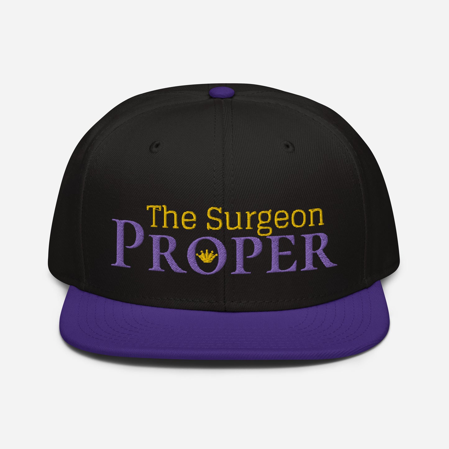 Proper The Surgeon Royal Combo (Purple/Gold/Gold) I Snapback Hat