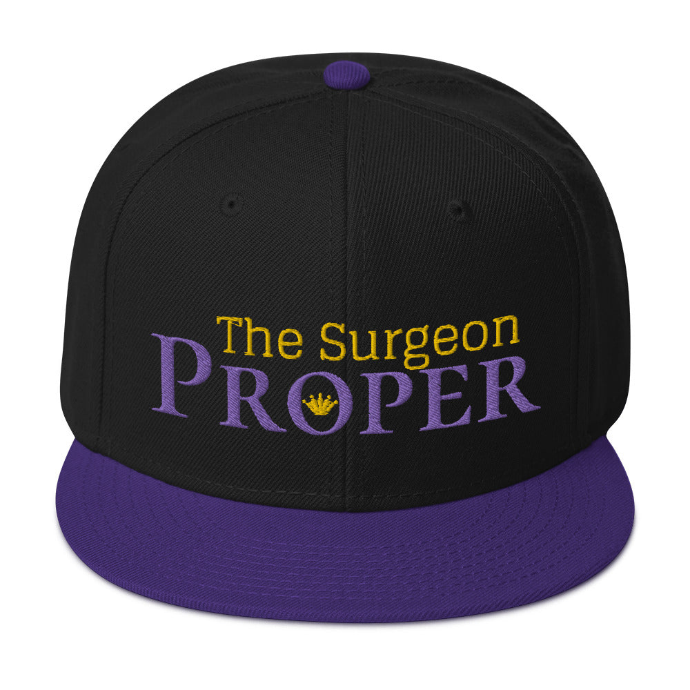 Proper The Surgeon Royal Combo (Purple/Gold/Gold) I Snapback Hat