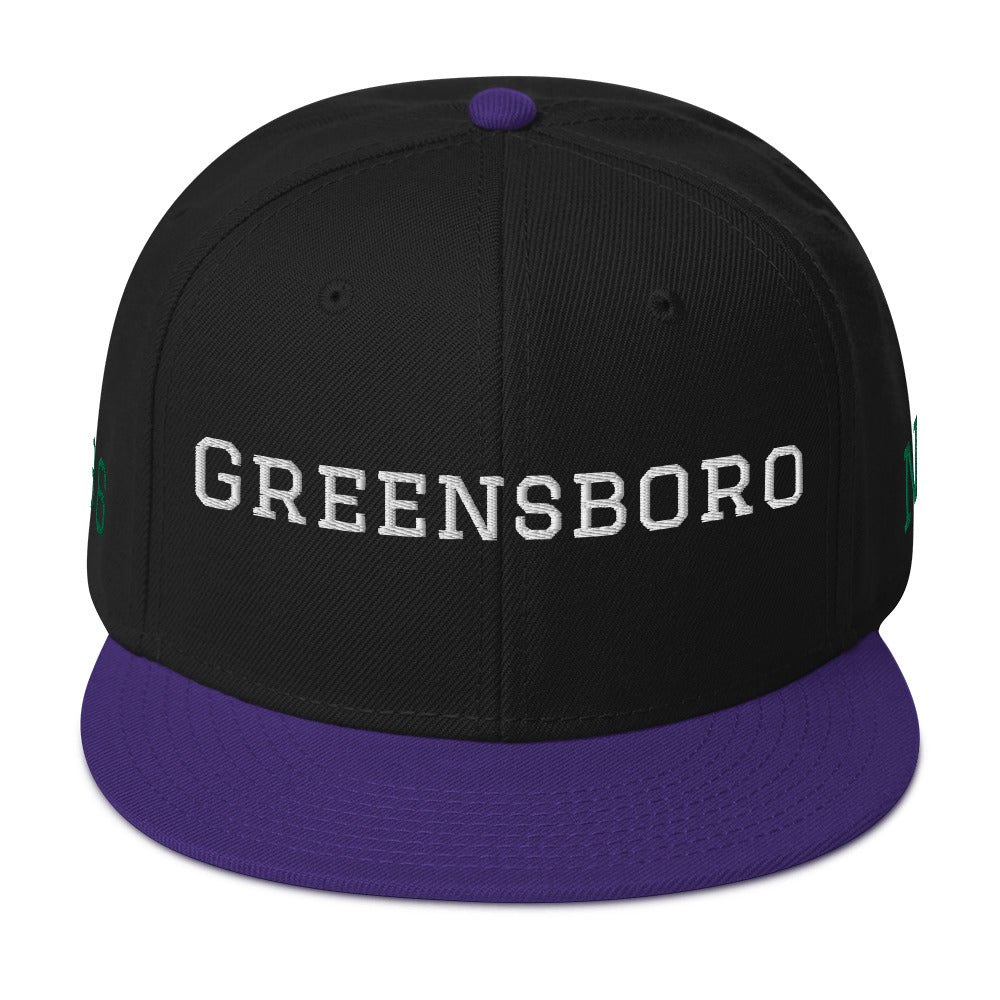 Greensboro ‘White/Kelly Green’ (Snapback)