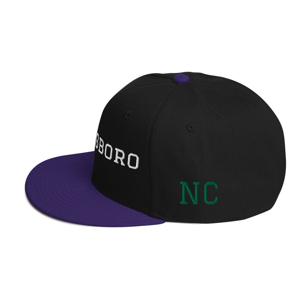 Greensboro ‘White/Kelly Green’ (Snapback)