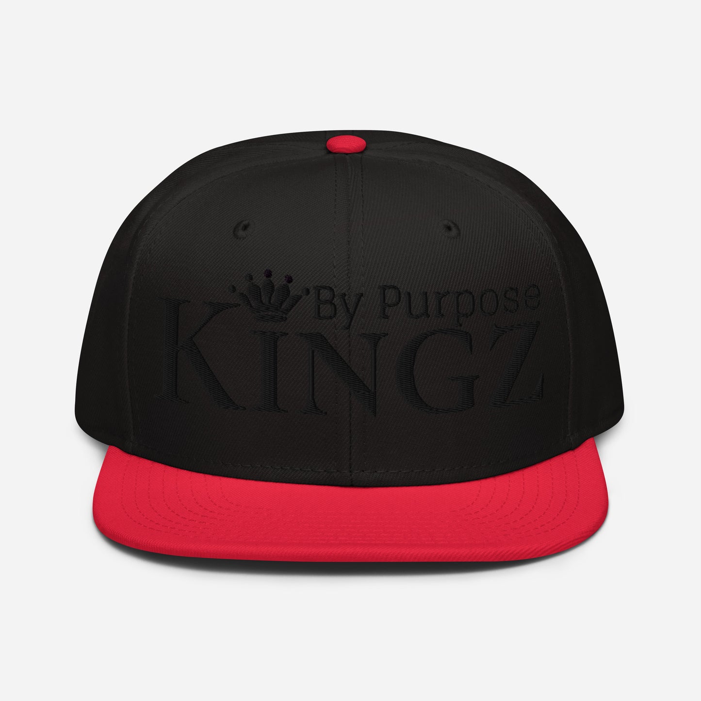 Snapback-Kappe „Kingz By Purpose“ in Schwarz
