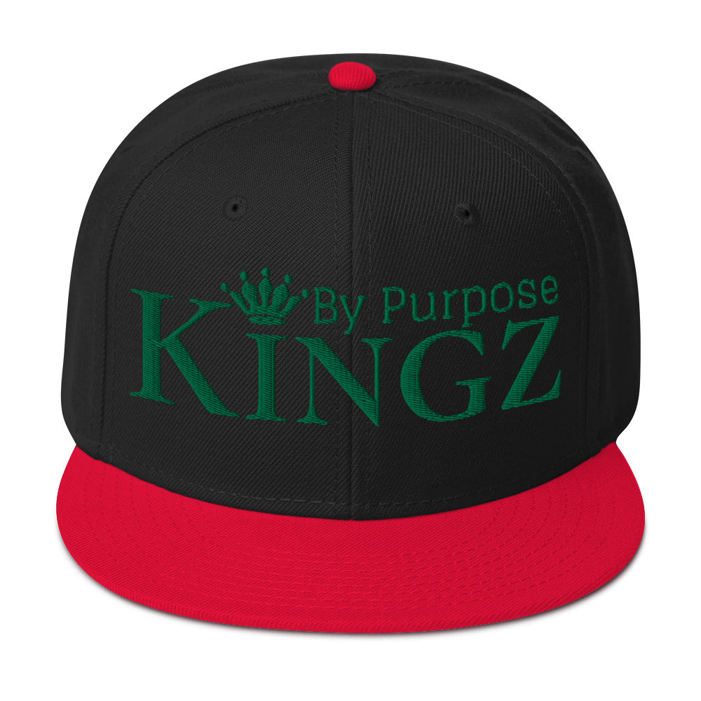 Kingz By Purpose Kelly Green Snapback
