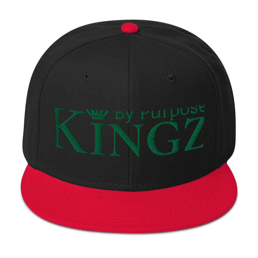 Kingz By Purpose Kelly Green Snapback