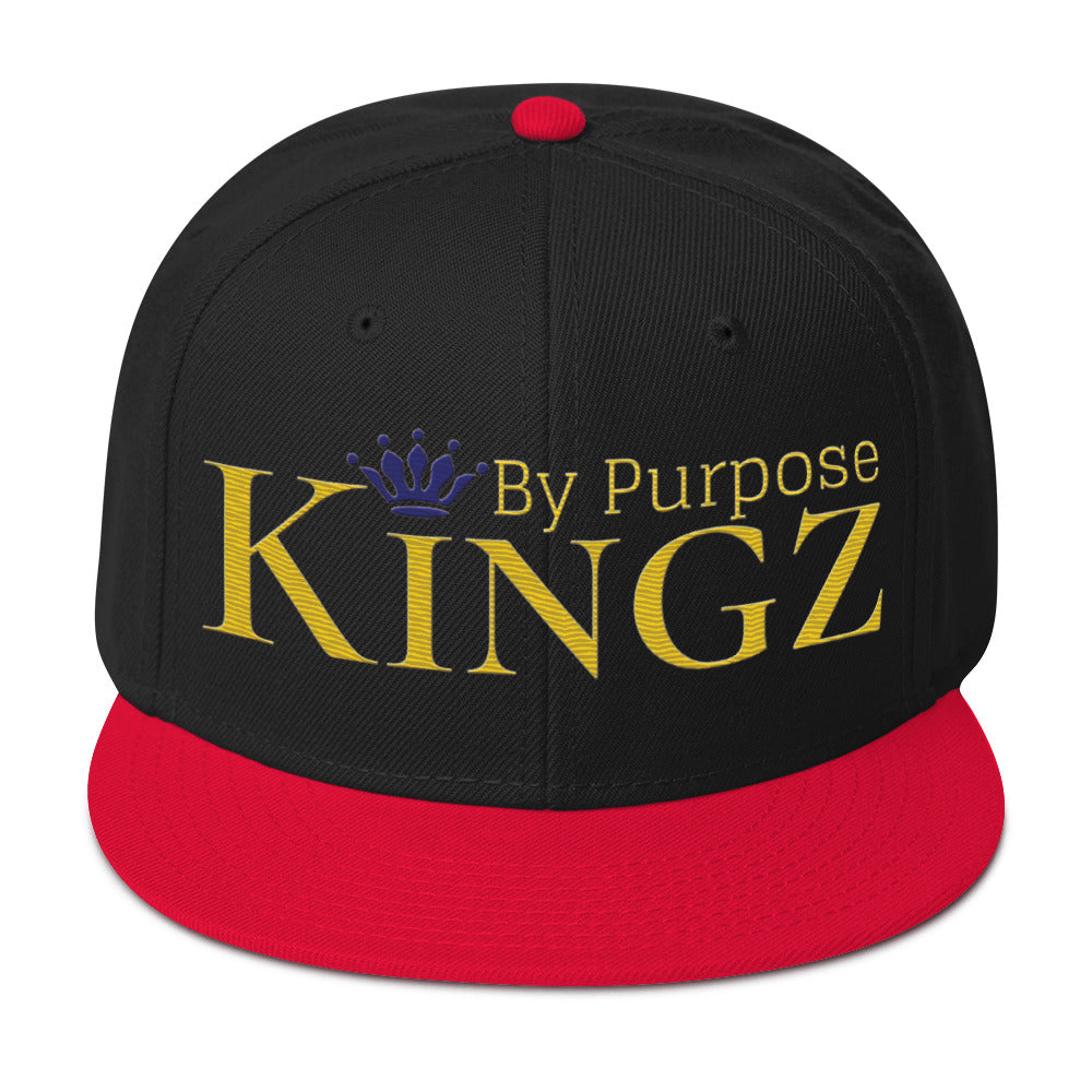 Kingz By Purpose Royal Combo (Gold/Gold/Purple) Snapback