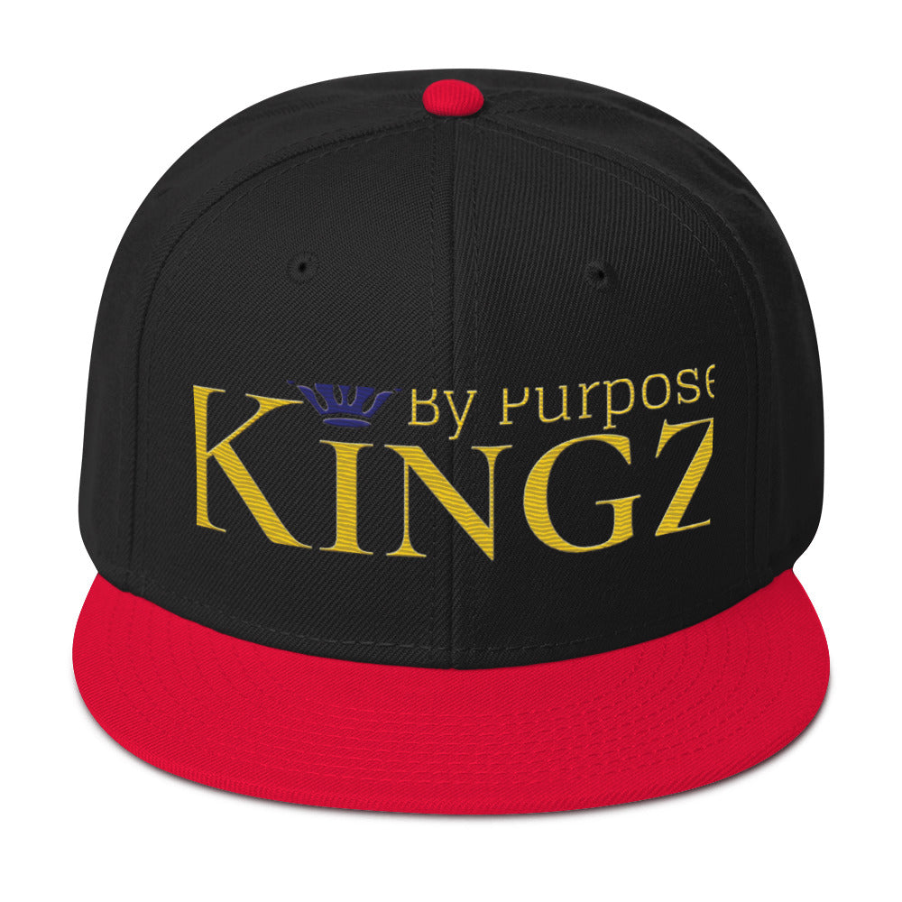 Kingz By Purpose Royal Combo (Gold/Gold/Purple) Snapback