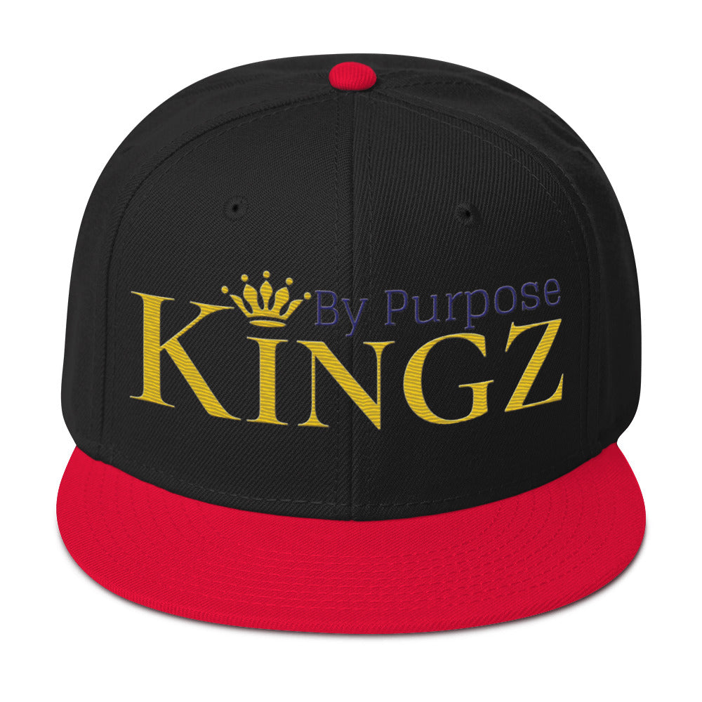 Kingz By Purpose Royal Combo (Gold/Purple/Gold) Snapback
