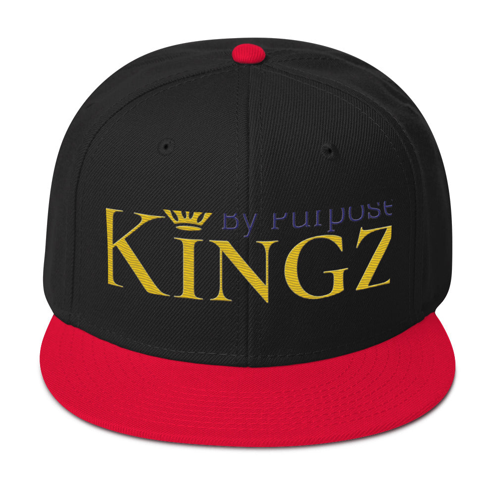 Kingz By Purpose Royal Combo (Gold/Purple/Gold) Snapback