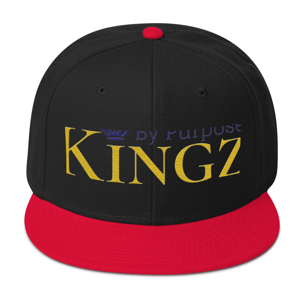 Kingz By Purpose Royal Combo (Gold/Purple/Purple) Snapback