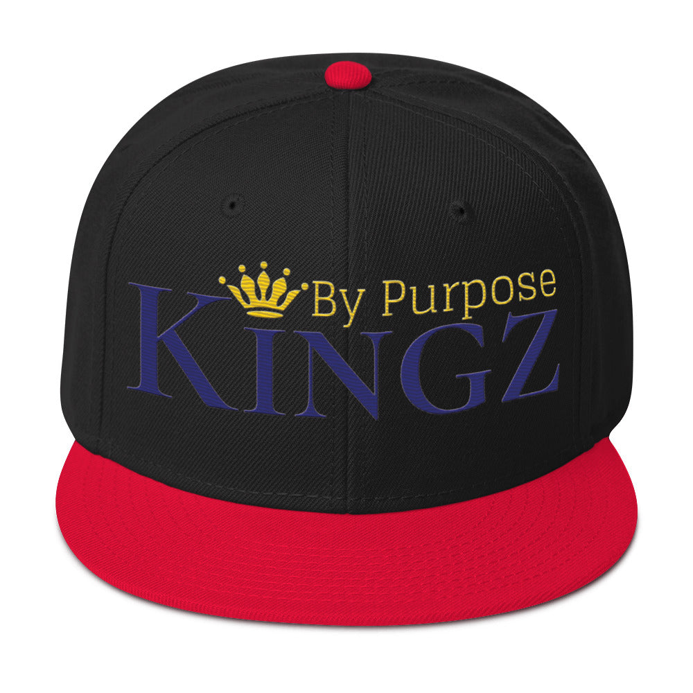 Kingz By Purpose Royal Combo (Purple/Gold/Gold) Snapback
