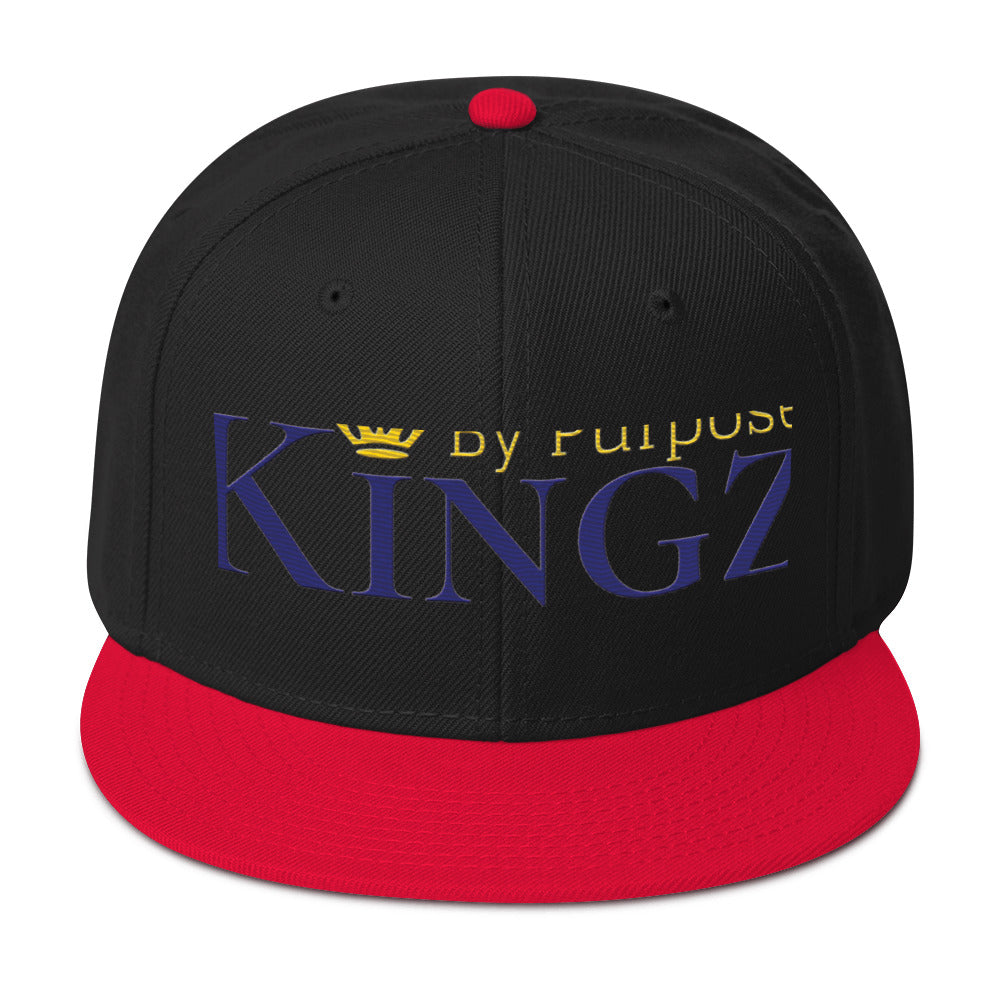 Kingz By Purpose Royal Combo (Purple/Gold/Gold) Snapback
