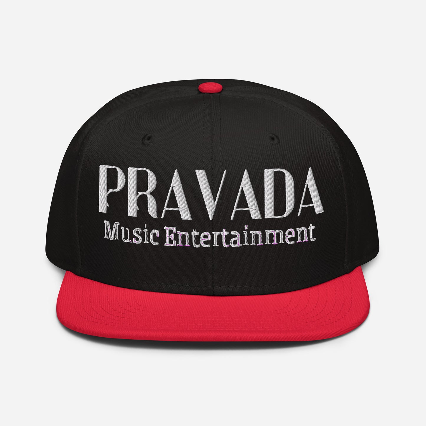 Pravada Music Entertainment White (Snapback)