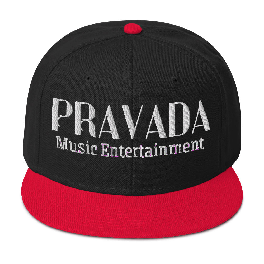 Pravada Music Entertainment White (Snapback)