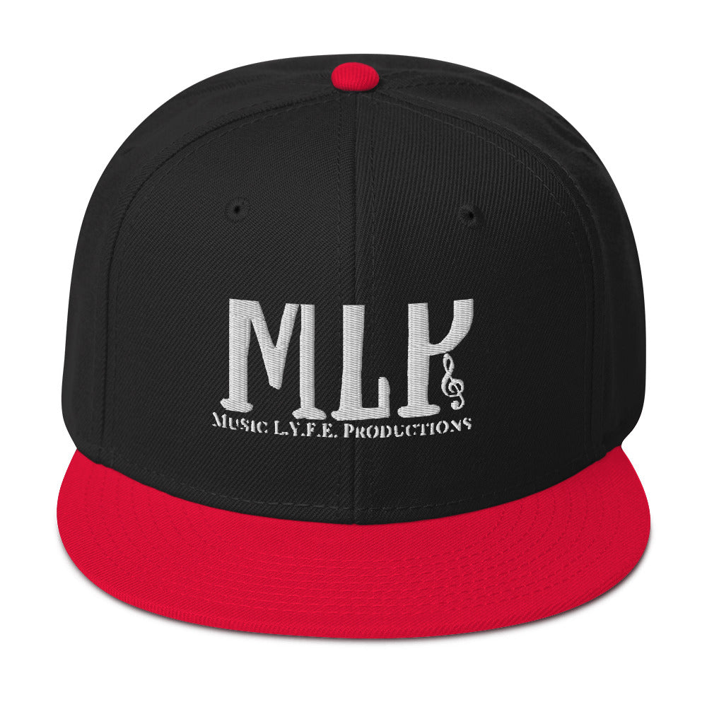 Music L.Y.F.E. Productions White (Snapback)