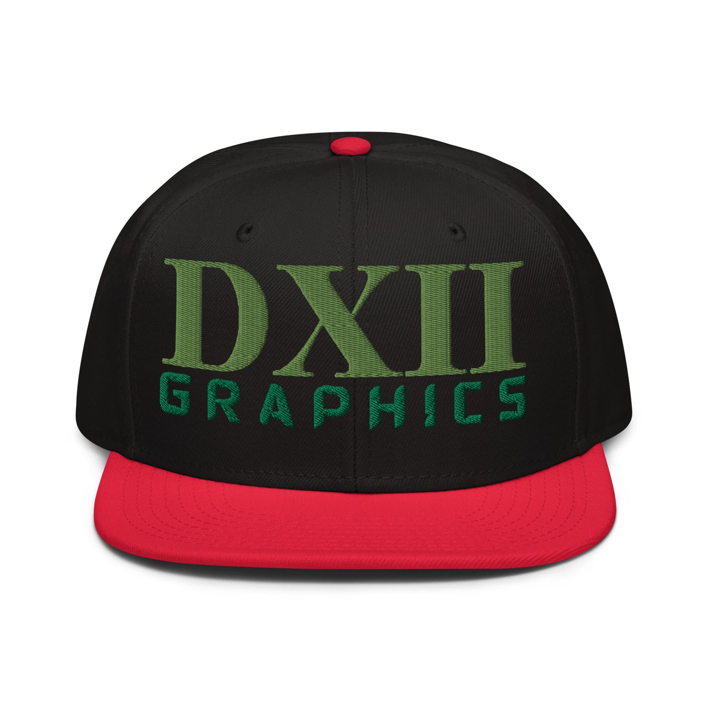 DXII/512 Graphics Kiwi Green/Kelly Green (Snapback)