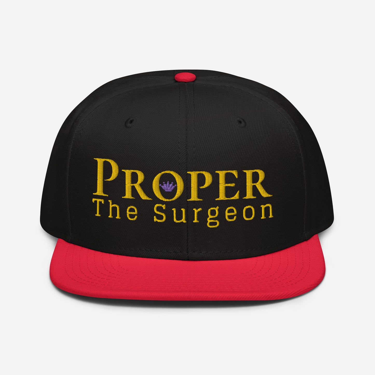 Proper The Surgeon Royal Combo (Gold/Gold/Purple) II Snapback Hat