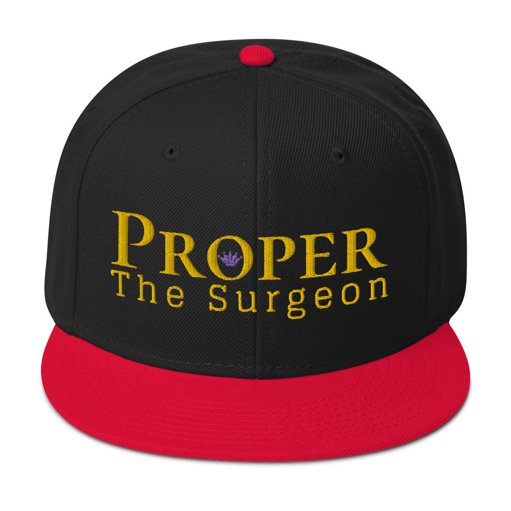 Proper The Surgeon Royal Combo (Gold/Gold/Purple) II Snapback Hat