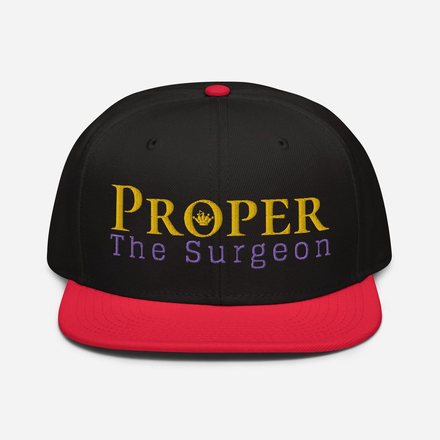 Proper The Surgeon Royal Combo (Gold/Purple/Gold) II Snapback Hat
