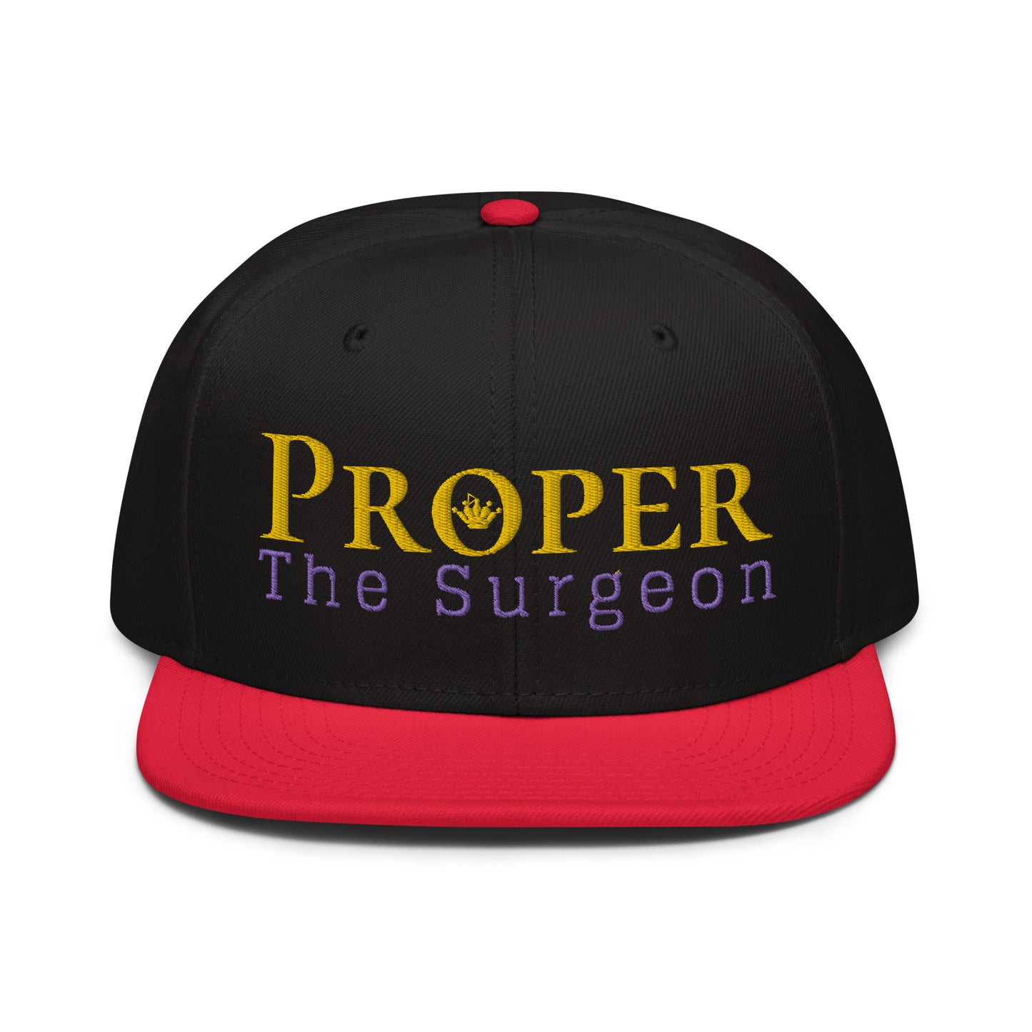 Proper The Surgeon Royal Combo (Gold/Purple/Gold) II Snapback Hat