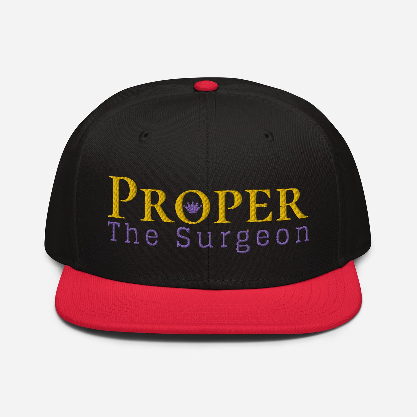 Proper The Surgeon Royal Combo (Gold/Lila/Lila) II Snapback-Kappe