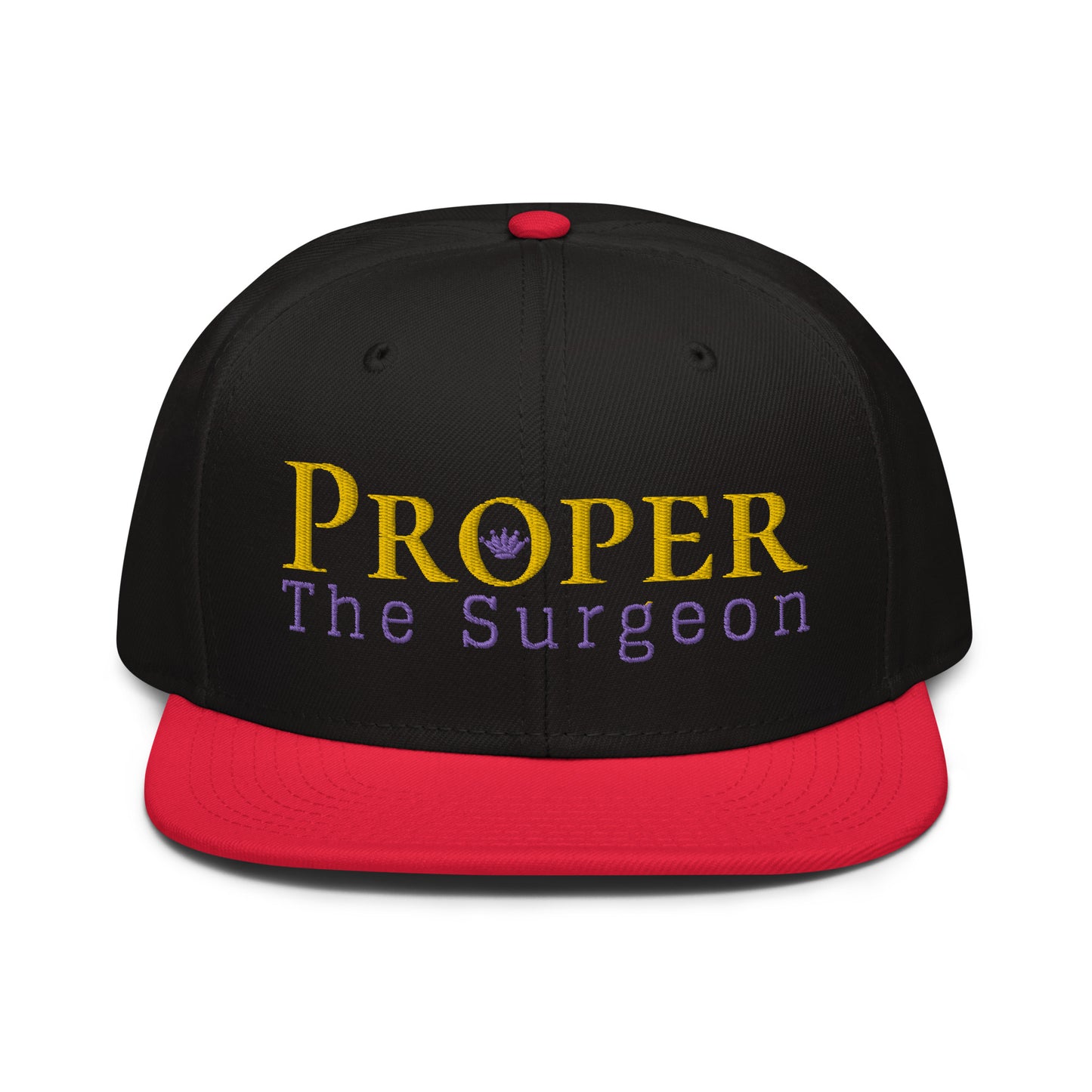 Proper The Surgeon Royal Combo (Gold/Lila/Lila) II Snapback-Kappe