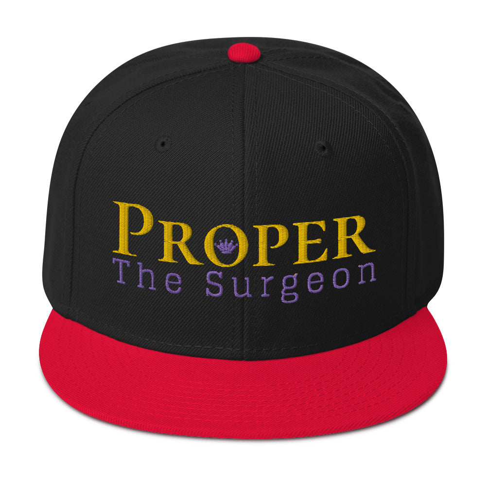 Proper The Surgeon Royal Combo (Gold/Lila/Lila) II Snapback-Kappe
