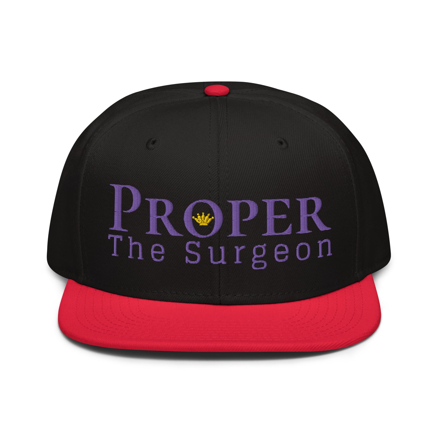 Proper The Surgeon Royal Combo (Lila/Lila/Gold) II Snapback-Mütze